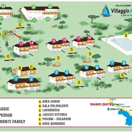 База отдыха Villaggio Azzurro Deluxe Ледро